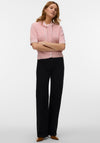 Vero Moda Kashia Short Sleeve Knitted Cardigan, Pink