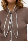 Vero Moda Kashia Short Sleeve Knitted Cardigan, Brown
