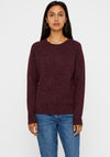 Vero Moda Doffy Knit Jumper, Wine