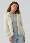 Vero Moda Maybe Open Knitted Cardigan, Cream