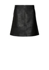 Vero Moda Ida Faux Leather Mini Skirt, Black