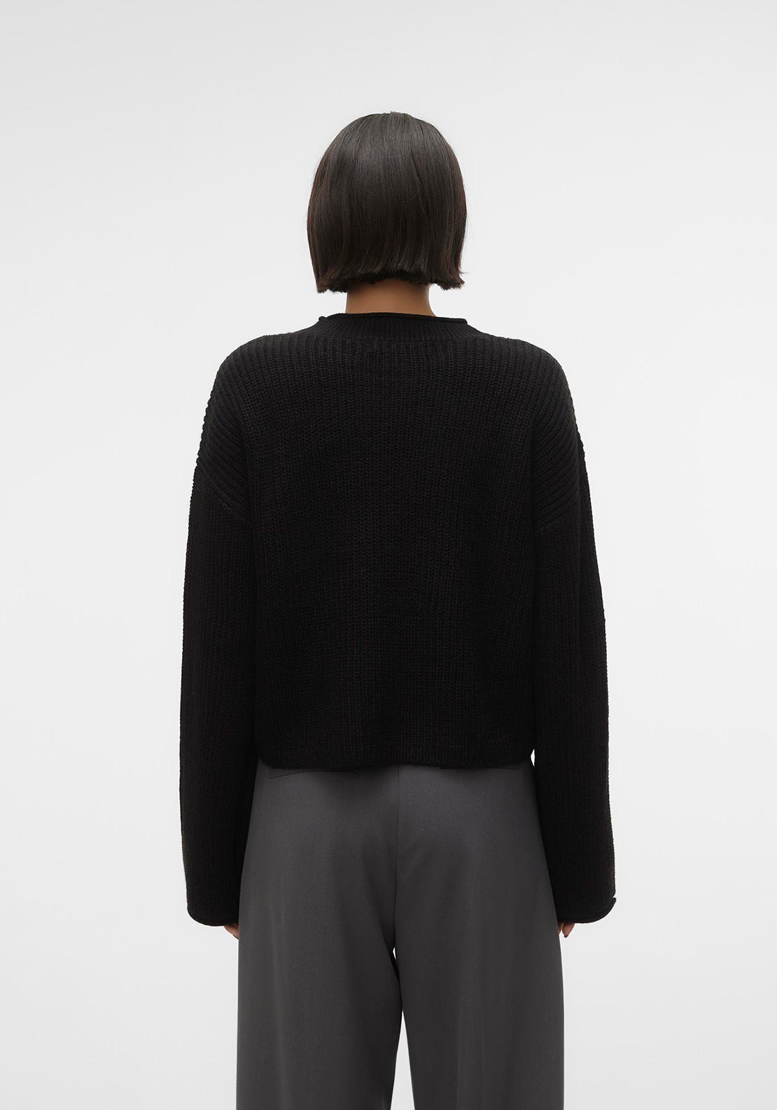 Vero Moda Sayla Knitted Sweater, Black