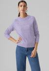 Vero Moda Doffy Knit Jumper, Lilac