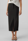 Vero Moda Lacey Tailored Midi Skirt, Black