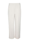 Vero Moda Panna High Rise Wide Leg Trouser, Pumice Stone