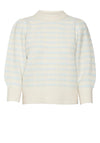Vero Moda Leonor Striped Knit Jumper, Birch