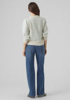 Vero Moda Leonor Striped Knit Jumper, Birch