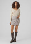 Vero Moda Bril Cut-Out Pattern Sweater, Birch
