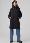 Vero Moda Chelsea Parka Coat, Black
