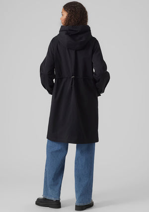 Vero Moda Chelsea Parka Coat, Black