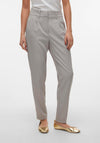 Vero Moda Wendy Pinstripe Tapered Trousers, Mourning Dove