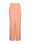 Vero Moda Himana High Rise Frill Pocket Trousers, Peach Pink