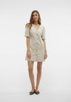 Vero Moda Wild Gena Denim Dress, Pumice Stone