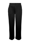 Vero Moda Panna High Rise Wide Leg Trouser, Black