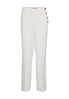 Vero Moda Gabriella Button Detail Trousers, Birch