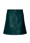 Vero Moda Ida Faux Leather Mini Skirt, Ponderosa Pine