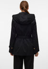 Vero Moda Chelsea Trench Coat, Black