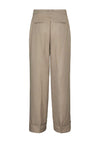 Vero Moda Ally Straight Leg Trousers, Light Brown