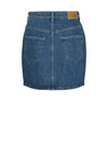 Vero Moda Tessa Mini A-Line Denim Skirt, Medium Blue Denim