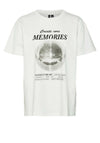 Vero Moda Ebru Dianne Disco Ball Graphic T Shirt, White