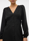 Vero Moda Meloney Midi Dress, Black