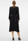 Vero Moda Meloney Midi Dress, Black