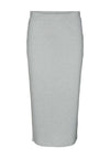 Vero Moda Cora High Waisted Skirt, Silver