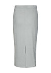 Vero Moda Cora High Waisted Skirt, Silver