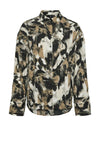 Vero Moda Pila Abstract Print Shirt, Beige