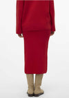 Vero Moda Gold Midi Pencil Skirt, Red