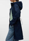 Vero Moda Chelsea Parka Coat, Navy