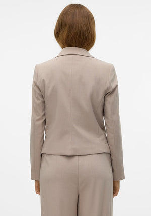 Vero Moda Babette Fitted Blazer, Taupe