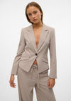 Vero Moda Babette Fitted Blazer, Taupe