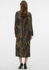 Vero Moda Joss Collar Maxi Dress, Green