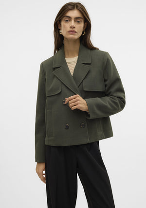 Vero Moda Fortune Sheila Short Jacket, Green
