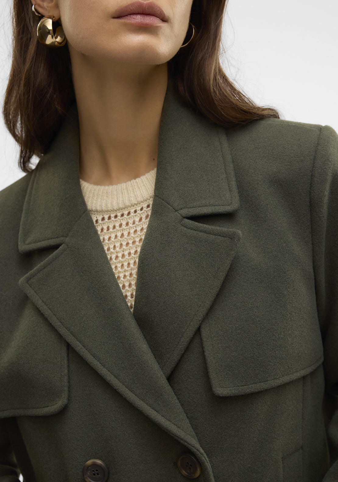 Vero Moda Fortune Sheila Short Jacket, Green