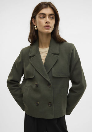 Vero Moda Fortune Sheila Short Jacket, Green