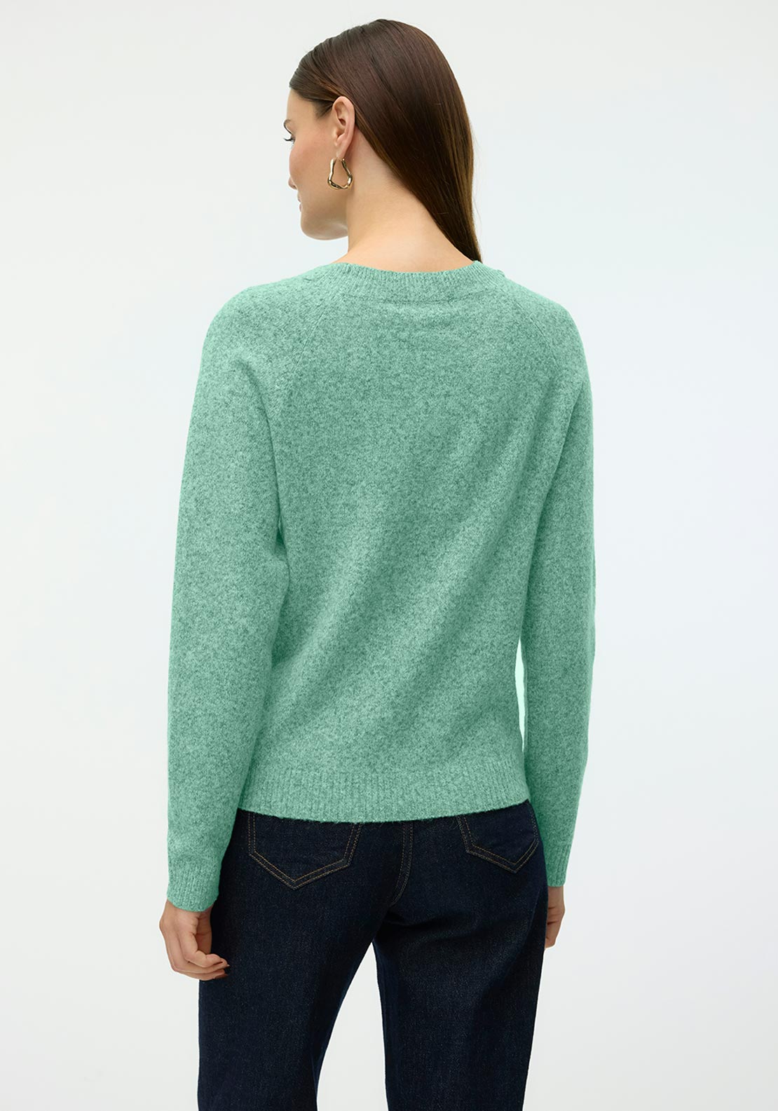 Vero Moda Doffy Knit Jumper, Green