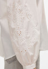 Vero Moda Kava Crochet Detail Shirt, White