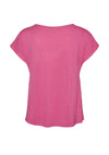 Vero Moda Merle Material Mix Top, Pink
