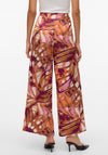 Vero Moda Linea Lykke Abstract Print Trousers, Multi Coloured