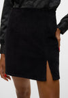 Vero Moda Lula Cord Mini Skirt, Black