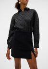 Vero Moda Lula Cord Mini Skirt, Black