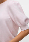 Vero Moda Doffy Short Sleeve Sweater, Pink