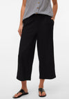 Vero Moda Mymilo Wide Leg Culotte Trousers, Black