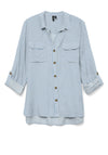 Vero Moda Bumpy Striped Shirt, Blue