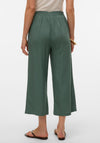 Vero Moda Mymilo Wide Leg Culotte Trousers, Green