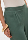 Vero Moda Mymilo Wide Leg Culotte Trousers, Green