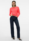 Vero Moda Doffy Knit Jumper, Orange Melange