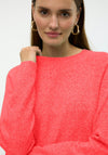Vero Moda Doffy Knit Jumper, Orange Melange